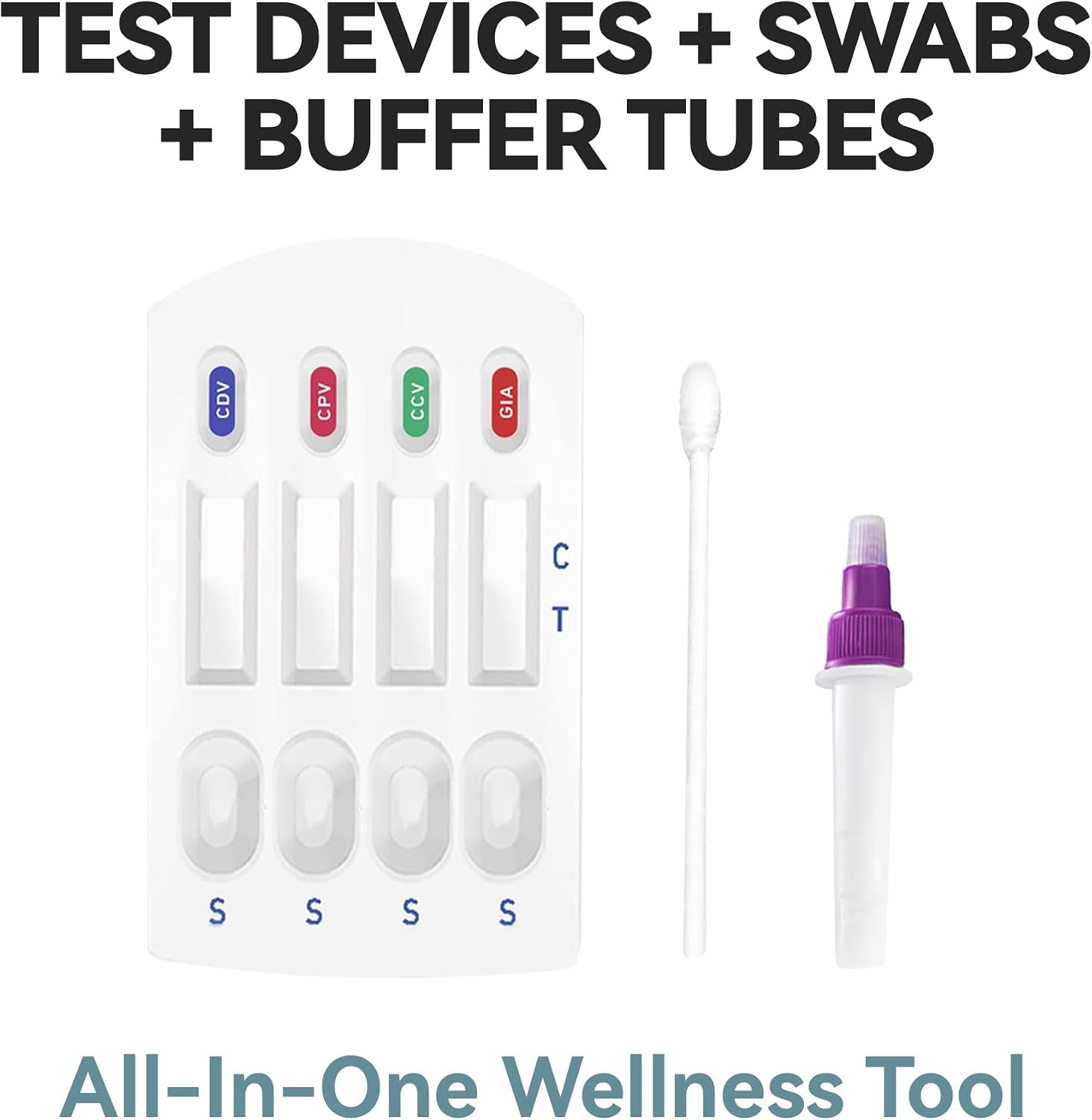 Home Check 4-In-1 Dog Wellness Kit 2 (Pack)