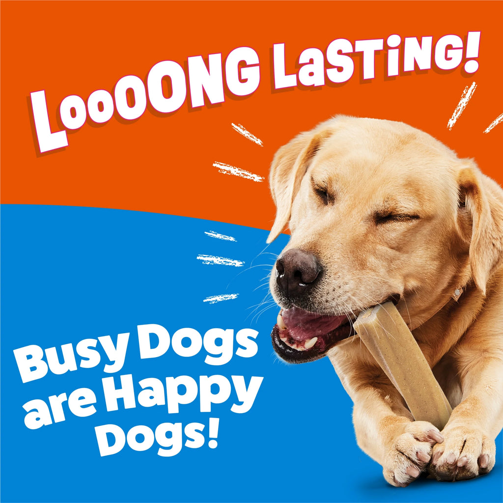 Purina  , Long Lasting Small/Medium Breed Adult Dog Chews, Peanut Butter Flavor, 21 Oz. Pouch