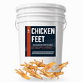 USA Chicken Feet (5lbs./225-235 Feet) Natural Scent - Only Washed With Water - Human-Grade and 10...