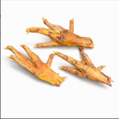 USA Chicken Feet (5lbs./225-235 Feet) Natural Scent - Only Washed With Water - Human-Grade and 10...