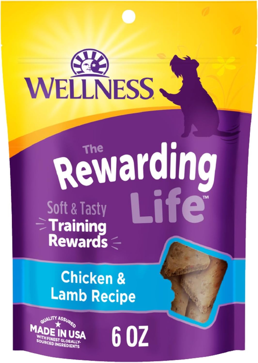 Rewarding Life Soft Dog Training Treats, Natural, Grain Free, Chicken and Lamb Recipe, 6 Oz Bag