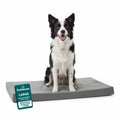 Pet Products Restful Dreamer Medium/Large Orthopedic Foam Deluxe Crate Mat, Gray
